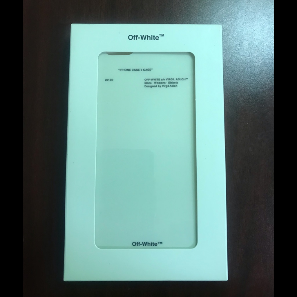 Off White Iphone 6plus Case